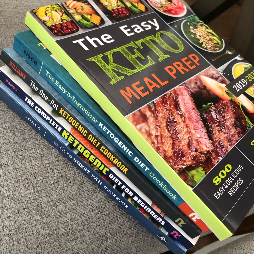 6 Keto cookbooks